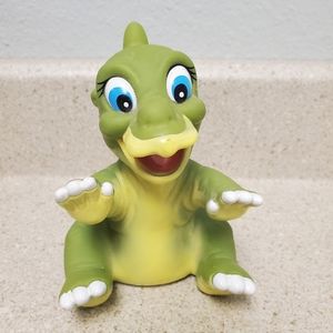 Vintage 1988 Land Before Time DUCKY Hand Puppet U.S.C. & Amblin Pizza Hut Vinyl